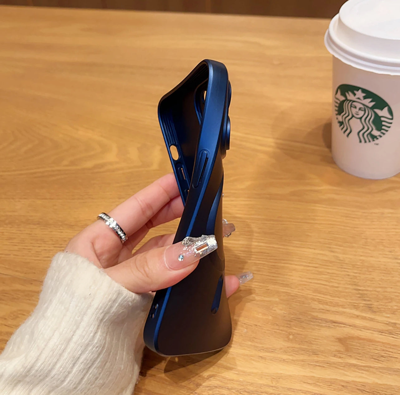 (New 2024 Style!) Premium Metallic Crystal MagSafe Phone Case with Build-on Lens Protector- iPhones (New 2024 Style!) Premium Metallic Crystal MagSafe Phone Case with Build-on Lens Protector- iPhones